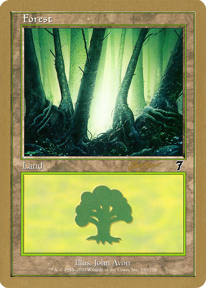 Forest (shh330) (Sim Han How) [World Championship Decks 2002] | Anubis Games and Hobby