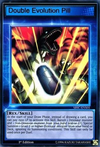 Double Evolution Pill [Speed Duel: Scars of Battle] [SBSC-ENS05] | Anubis Games and Hobby