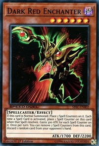 Dark Red Enchanter [Speed Duel: Scars of Battle] [SBSC-EN002] | Anubis Games and Hobby