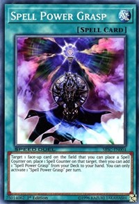 Spell Power Grasp [Speed Duel: Scars of Battle] [SBSC-EN004] | Anubis Games and Hobby