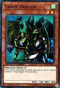 Troop Dragon [Speed Duel: Scars of Battle] [SBSC-EN006] | Anubis Games and Hobby
