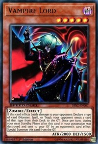 Vampire Lord [Speed Duel: Scars of Battle] [SBSC-EN007] | Anubis Games and Hobby