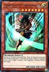 Gearfried the Swordmaster [Speed Duel: Scars of Battle] [SBSC-EN009] | Anubis Games and Hobby