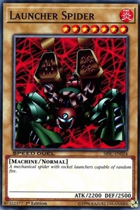 Launcher Spider [Speed Duel: Scars of Battle] [SBSC-EN024] | Anubis Games and Hobby