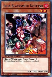 Iron Blacksmith Kotetsu [Speed Duel: Scars of Battle] [SBSC-EN034] | Anubis Games and Hobby