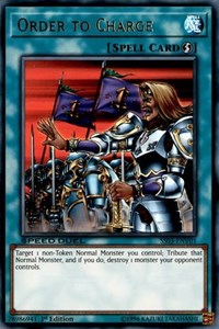 Order to Charge [Speed Duel Decks: Ultimate Predators] [SS03-ENV01] | Anubis Games and Hobby