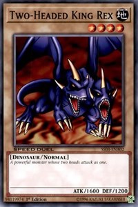 Two-Headed King Rex [Speed Duel Decks: Ultimate Predators] [SS03-ENA02] | Anubis Games and Hobby