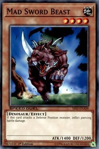 Mad Sword Beast [Speed Duel Decks: Ultimate Predators] [SS03-ENA09] | Anubis Games and Hobby