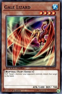 Gale Lizard [Speed Duel Decks: Ultimate Predators] [SS03-ENA11] | Anubis Games and Hobby