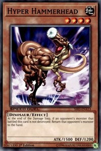 Hyper Hammerhead [Speed Duel Decks: Ultimate Predators] [SS03-ENA13] | Anubis Games and Hobby