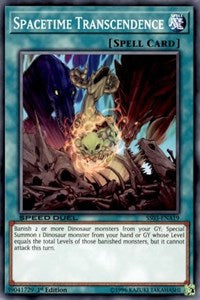 Spacetime Transcendence [Speed Duel Decks: Ultimate Predators] [SS03-ENA19] | Anubis Games and Hobby