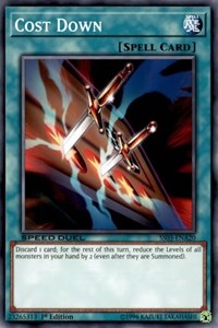 Cost Down [Speed Duel Decks: Ultimate Predators] [SS03-ENA20] | Anubis Games and Hobby