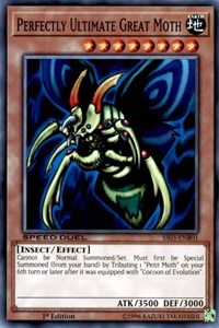 Perfectly Ultimate Great Moth [Speed Duel Decks: Ultimate Predators] [SS03-ENB01] | Anubis Games and Hobby