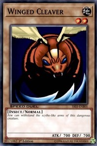 Winged Cleaver [Speed Duel Decks: Ultimate Predators] [SS03-ENB05] | Anubis Games and Hobby