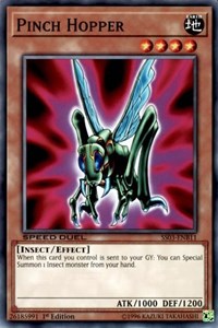 Pinch Hopper [Speed Duel Decks: Ultimate Predators] [SS03-ENB11] | Anubis Games and Hobby