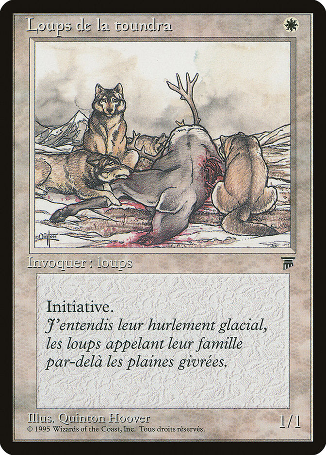 Tundra Wolves (French) - "Loups de la toundra" [Renaissance] | Anubis Games and Hobby