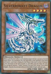 Silverrokket Dragon [Structure Deck: Rokket Revolt] [SDRR-EN001] | Anubis Games and Hobby