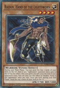 Raiden, Hand of the Lightsworn [Structure Deck: Rokket Revolt] [SDRR-EN021] | Anubis Games and Hobby