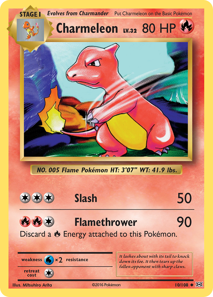 Charmeleon (10/108) [XY: Evolutions] | Anubis Games and Hobby