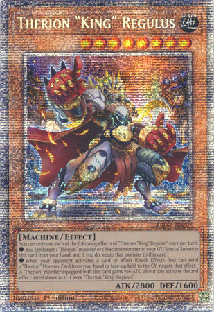 Therion King Regulus [DIFO-EN007] Starlight Rare | Anubis Games and Hobby