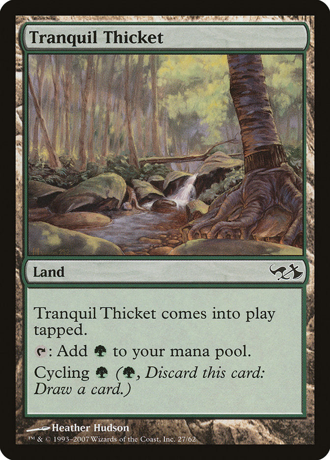 Tranquil Thicket [Duel Decks: Elves vs. Goblins] | Anubis Games and Hobby