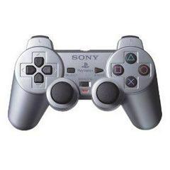 Silver Dual Shock Controller - Playstation 2 | Anubis Games and Hobby