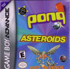 Pong / Asteroids / Yar's Revenge - GameBoy Advance | Anubis Games and Hobby