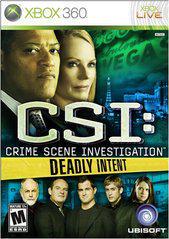 CSI: Crime Scene Investigation: Deadly Intent - Xbox 360 | Anubis Games and Hobby