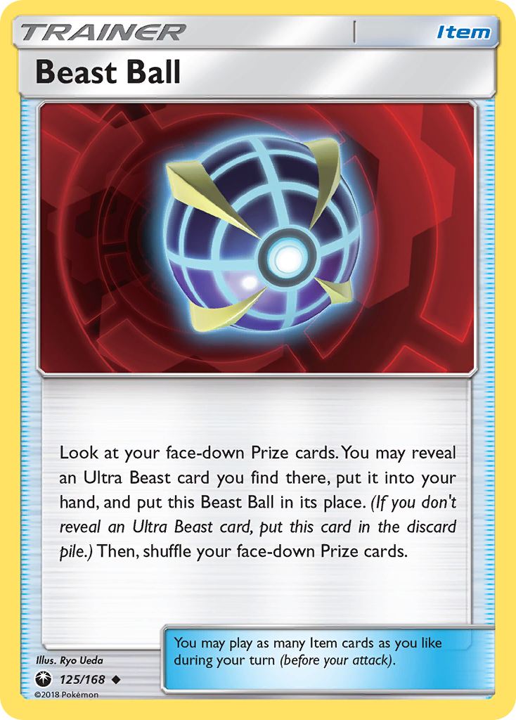 Beast Ball (125/168) [Sun & Moon: Celestial Storm] | Anubis Games and Hobby