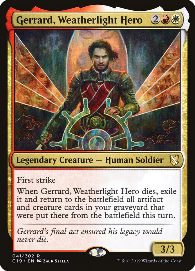 Gerrard, Weatherlight Hero [Commander 2019] | Anubis Games and Hobby