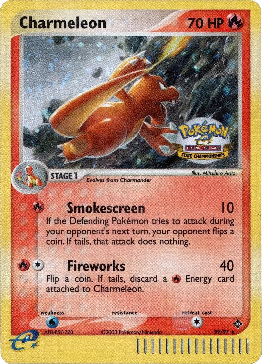 Charmeleon (99/97) (State Championship) [EX: Dragon] | Anubis Games and Hobby