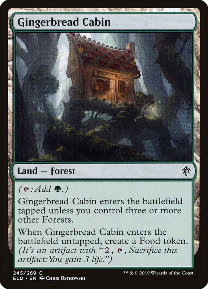 Gingerbread Cabin [Throne of Eldraine] | Anubis Games and Hobby