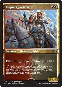 Inspiring Veteran [Promo Pack: Throne of Eldraine] | Anubis Games and Hobby