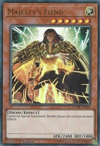 Majesty's Fiend [Duel Devastator] [DUDE-EN035] | Anubis Games and Hobby