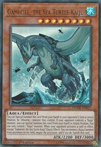 Gameciel, the Sea Turtle Kaiju [Duel Devastator] [DUDE-EN037] | Anubis Games and Hobby