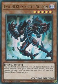 Evil HERO Sinister Necrom [Legendary Duelists: Immortal Destiny] [LED5-EN014] | Anubis Games and Hobby