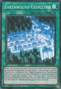 Earthbound Geoglyph [Legendary Duelists: Immortal Destiny] [LED5-EN026] | Anubis Games and Hobby