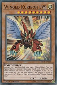 Winged Kuriboh LV9 [Advent Calendar 2019] [AC19-EN005] | Anubis Games and Hobby