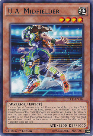 U.A. Midfielder [NECH-EN087] Rare | Anubis Games and Hobby