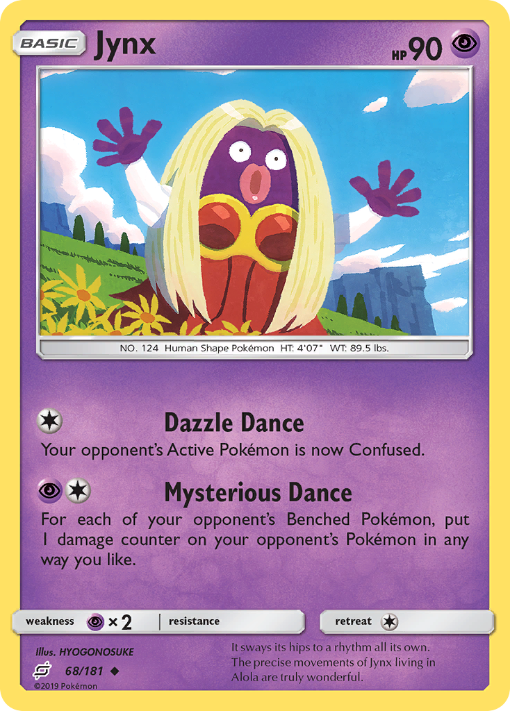 Jynx (68/181) [Sun & Moon: Team Up] | Anubis Games and Hobby