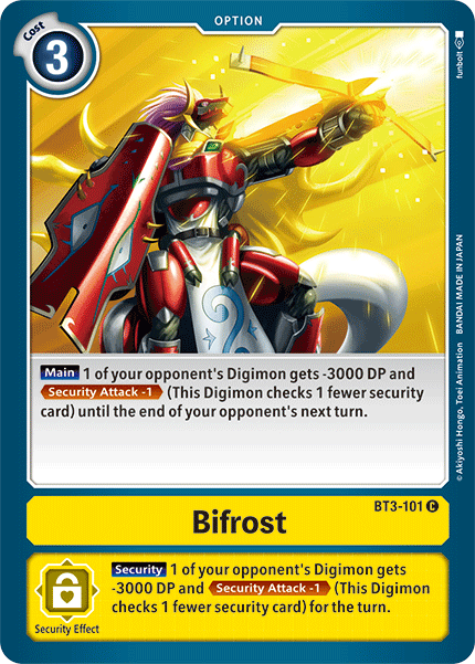 Bifrost [BT3-101] [Release Special Booster Ver.1.5] | Anubis Games and Hobby