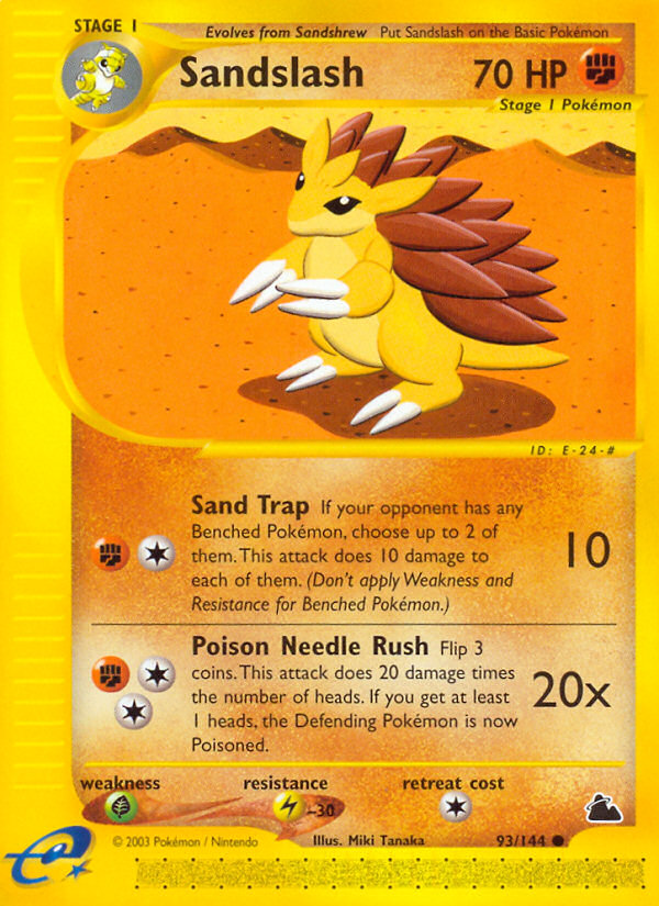 Sandslash (93/144) [Skyridge] | Anubis Games and Hobby