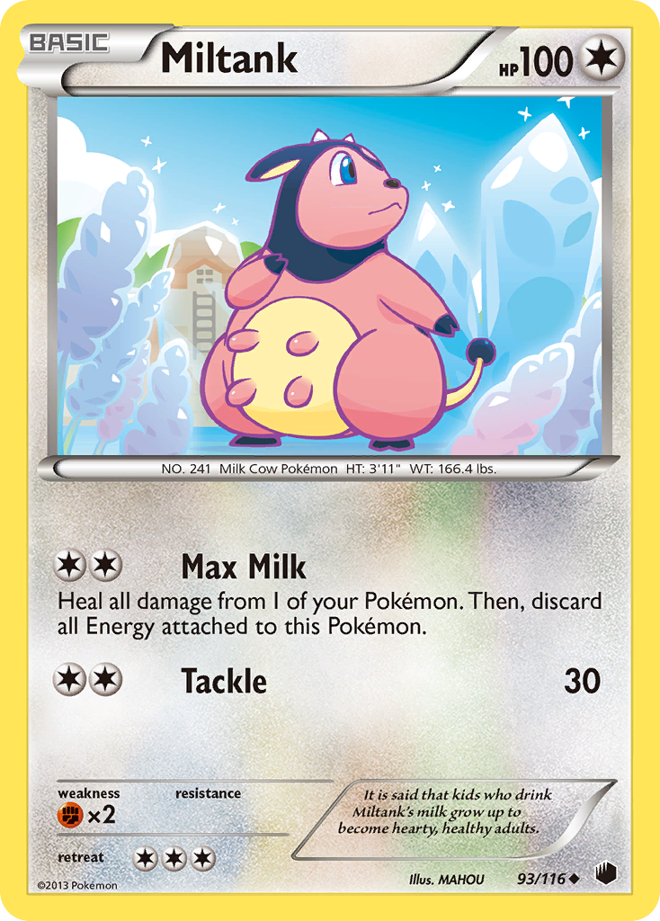 Miltank (93/116) [Black & White: Plasma Freeze] | Anubis Games and Hobby