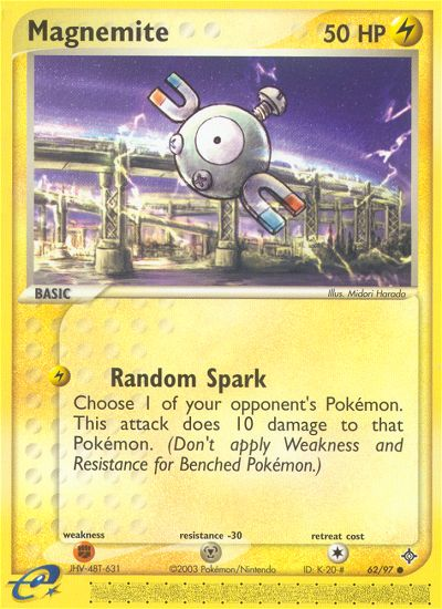 Magnemite (62/97) [EX: Dragon] | Anubis Games and Hobby