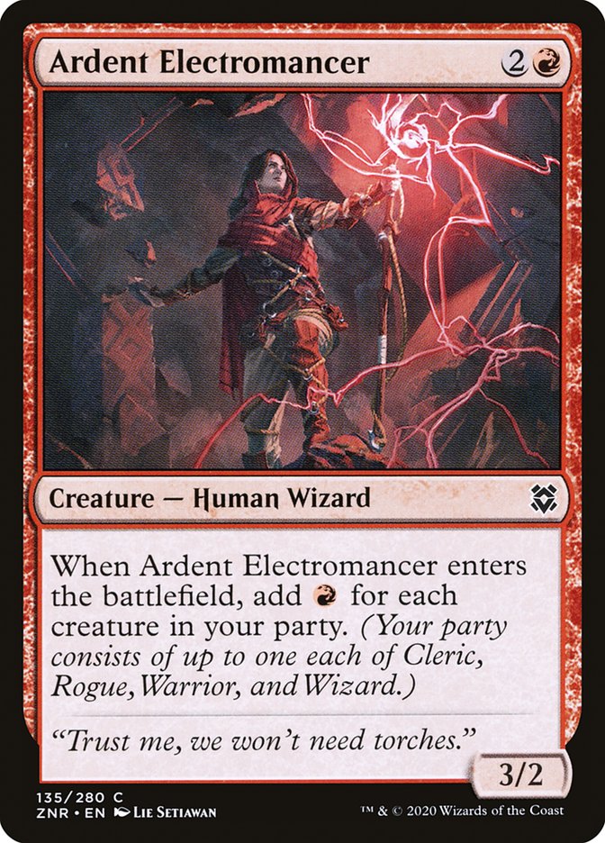 Ardent Electromancer [Zendikar Rising] | Anubis Games and Hobby