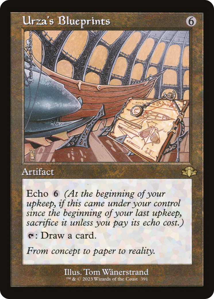 Urza's Blueprints (Retro) [Dominaria Remastered] | Anubis Games and Hobby