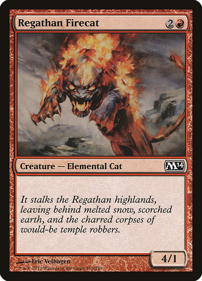 Regathan Firecat [Magic 2014] | Anubis Games and Hobby