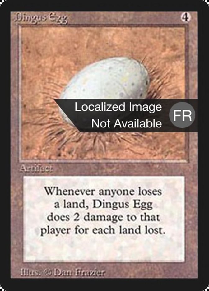 Dingus Egg [Foreign Black Border] | Anubis Games and Hobby