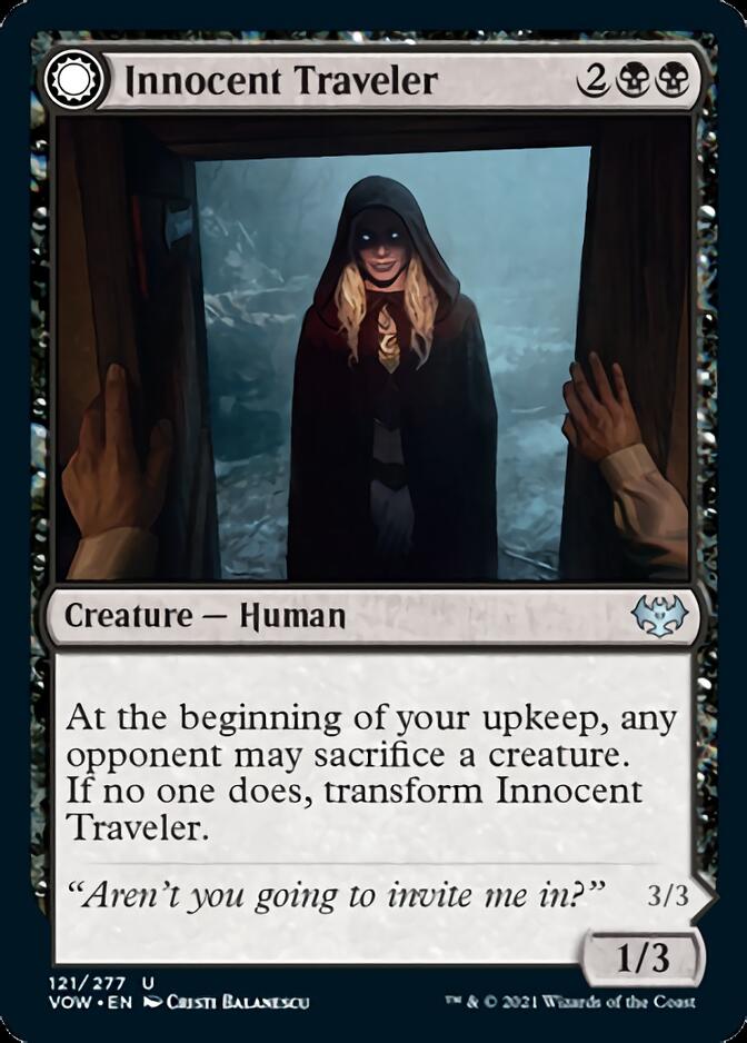 Innocent Traveler // Malicious Invader [Innistrad: Crimson Vow] | Anubis Games and Hobby