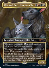 Rin and Seri, Inseparable (1508) // Rin and Seri, Inseparable [Secret Lair Commander Deck: Raining Cats and Dogs] | Anubis Games and Hobby